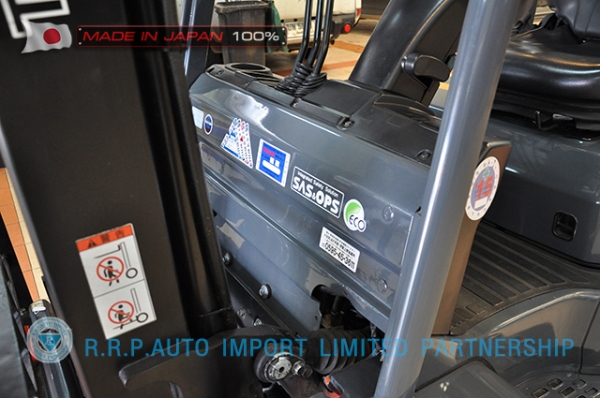 ขายรถโฟล์คลิฟท์มือสอง TOYOTA รุ่น 8FD25-18928 ราคา 475,000 บาท นำเข้าจากประเทศญี่ปุ่น 100\% ไม่เคยใช้งานในไทย