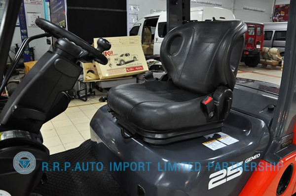 ขายรถโฟล์คลิฟท์มือสอง TOYOTA รุ่น 8FD25-18928 ราคา 475,000 บาท นำเข้าจากประเทศญี่ปุ่น 100\% ไม่เคยใช้งานในไทย