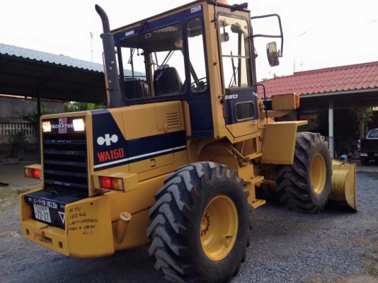 ขายรถตัก Komatsu WA 150-1 รถนอกนำเข้าจากญี่ปุ่น ยังไม่เคยใช้งานในเมืองไทย สภาพสวย พร้อมใช้งาน ราคาถูกมากๆ  081-9485494