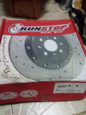 จานเบรค runstop 4*100