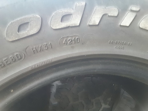 BF All USA. 265/75/16 ปลายปี09 สภาพสวยๆ 1ชุด