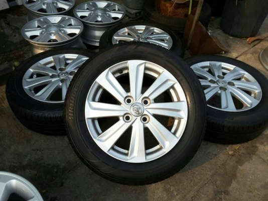 ล้อ toyota vios ขอบ 15  พร้อมยาง ชุดล่ะ 6900