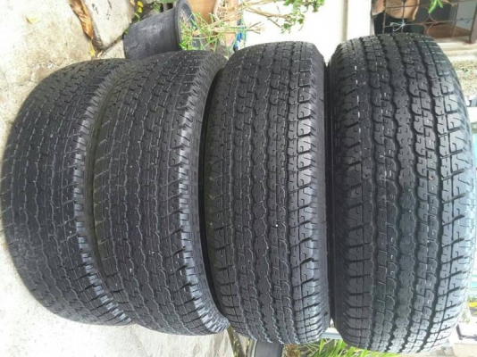 ยาง bridgestone 265 70 16 ปี 13 ชุดล่ะ 6800