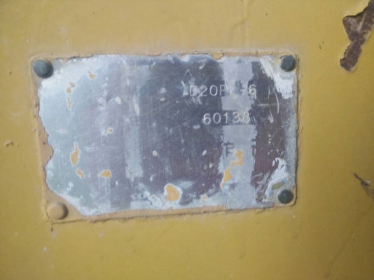 ขายรถแทรคเตอร์ KOMATSU D20PL-6 ตีนเป็ดกว้าง 90 ซม.ราคา 160000