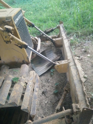 ขายรถแทรคเตอร์ KOMATSU D20PL-6 ตีนเป็ดกว้าง 90 ซม.ราคา 160000