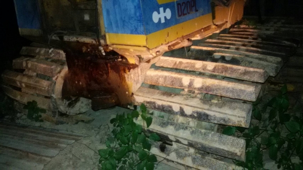 ขายรถแทรคเตอร์ KOMATSU D20PL-6 ตีนเป็ดกว้าง 90 ซม.ราคา 160000