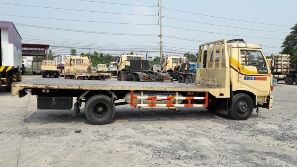 6 ล้อ HINO พื้นเรียบ ขนาด 120 แรงม้า ใช้แก๊ซ CNG ลงเล่มเรียบร้อย