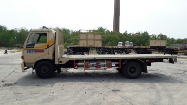 6 ล้อ HINO พื้นเรียบ ขนาด 120 แรงม้า ใช้แก๊ซ CNG ลงเล่มเรียบร้อย