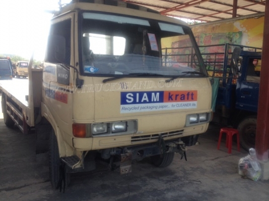 6 ล้อ HINO พื้นเรียบ ขนาด 120 แรงม้า ใช้แก๊ซ CNG ลงเล่มเรียบร้อย