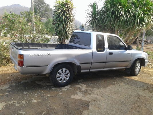 ขายรถไมตี้เอ็ก ปี97โปร่งหน้า โปร่งหลังแท้ เครื่อง 2L 2500 ซีซี เดิมบางพร้อมใช้งานราคาถูกๆ