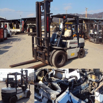 ขาย ฟอล์คลิฟต์ 2.5 ตัน KOMATSU FG25-11  รถมือ 2 นำเข้าจากญี่ปุ่น