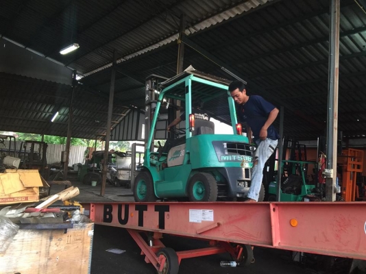 ขาย ฟอล์คลิฟต์ 2 ตัน  MITSUBISHI FD20 รถมือ 2 นำเข้าจากญี่ปุ่น