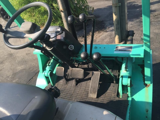 ขาย ฟอล์คลิฟต์ 2.5 ตัน MITSUBISHI FD25 รถมือ 2 นำเข้าจากญี่ปุ่น  เสา 4.5 เมตร