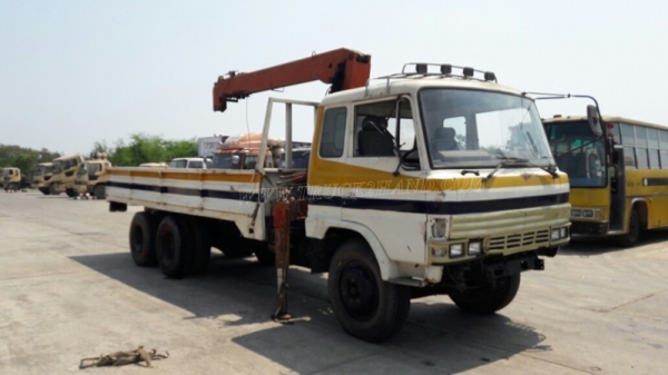 10 ล้อ HINO FD   เครน 4.5 ตัน เครื่อง HO6C เทอร์โบ 220 แรงม้า