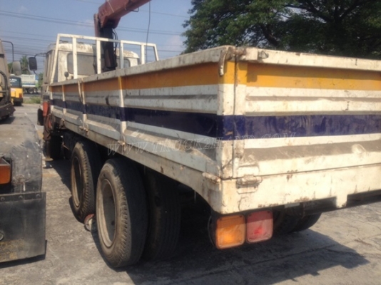 10 ล้อ HINO FD   เครน 4.5 ตัน เครื่อง HO6C เทอร์โบ 220 แรงม้า