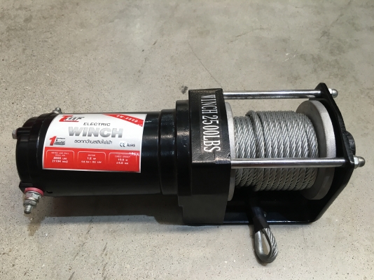 รอกกว้านสลิงไฟฟ้า 2500ปอนด์ (1134กิโลกรัม)