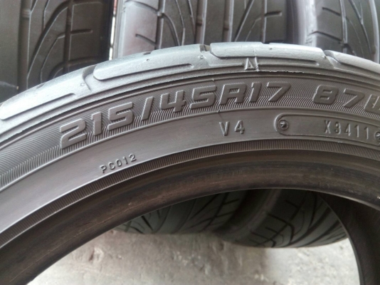 215/45R17 DUNLOP DIREZZA DZ-101 ชุด 4 เส้น tel.081-427-3941 ไอดีไลน์ 0814273941