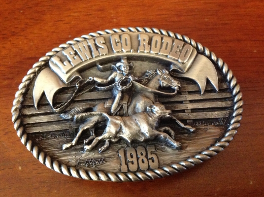ขายหัวเข็มขัด LEWIS CO RODEO, PEWTER SERIES 1984,1985,1986 Limited Edition หัวละ