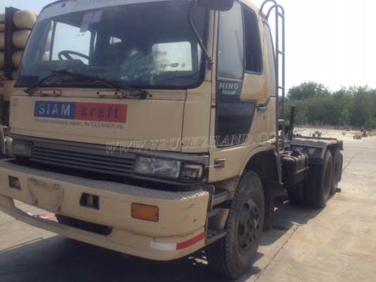 รถหัวลากฮีโน่ FM3MKKA ขนาด 240 แรงม้า ขับเคลื่อน 2 เพลา