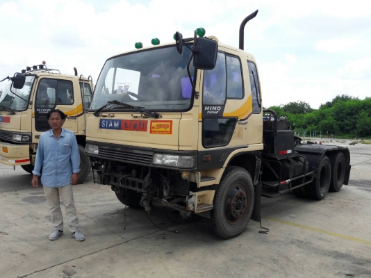 รถหัวลากฮีโน่ FM3MKLA ขนาด 240 แรงม้า ขับเคลื่อน 2 เพลา