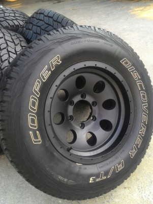 ขาย ยางCOOPER 265/70/16 MADE IN USA  พร้อมล้อหยดน้ำLENSO