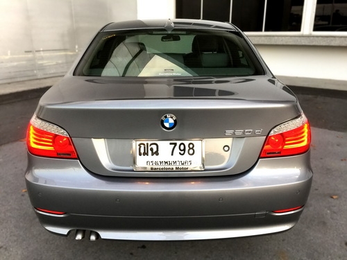 **Bmw 520d ปี08 สีเทา ออฟชั่นครบ ออกศูนย์แท้ เลขไมล์น้อย สวยจัด ไร้ที่ติ**