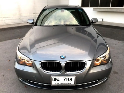 **Bmw 520d ปี08 สีเทา ออฟชั่นครบ ออกศูนย์แท้ เลขไมล์น้อย สวยจัด ไร้ที่ติ**
