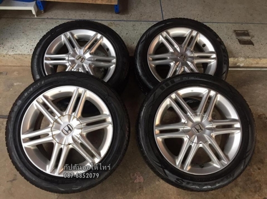 ขายล้อHonda ขอบ15 4รู100 พร้อมยาง