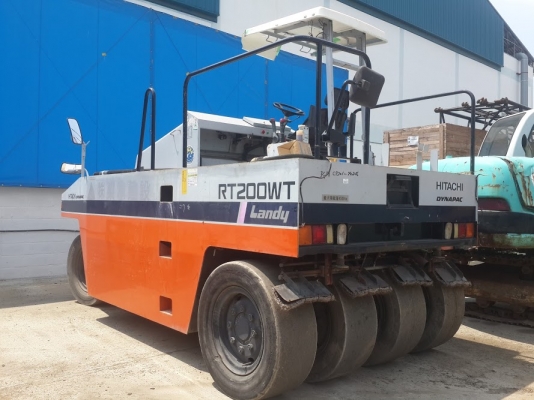 ****รถบดล้อยาง 7 ล้อ RT200WT ยี่ห้อ Dynapac**** มือสองญี่ปุ่น สนใจติดต่อ : 061-4194022 ใหม่ค่ะ