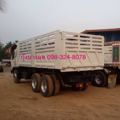 ขายรถบรรทุก Mitsubishi M6 เครื่องเดิม 260 แรง ปี 48 กระบะดัมพ์สามมิตรแท้ มีระบบลากพ่วง แอร์ ยางเต็ม ทะเบียนพร้อม