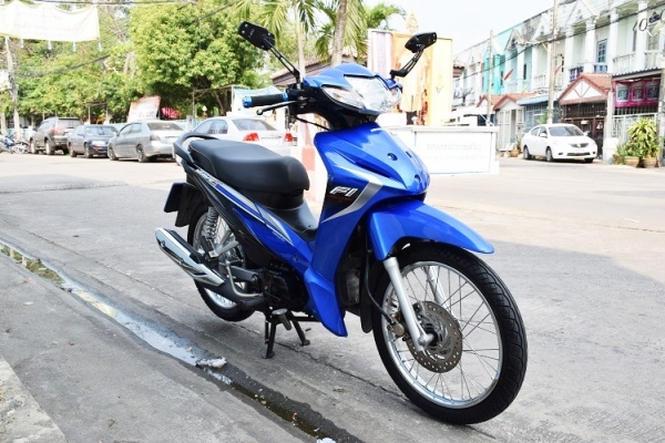 Wave110i 2014 สตาร์ดมือ รถบ้านแท้ วิ่งน้อย เล่มชุดโอนครบ