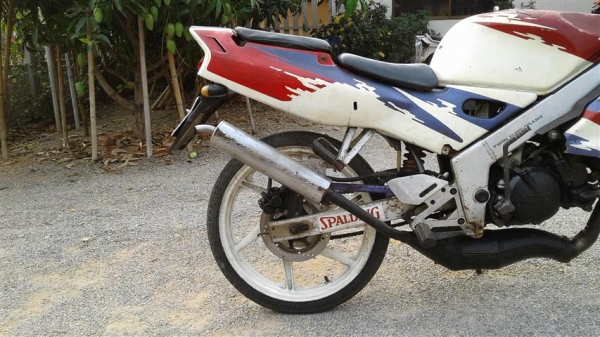 ขาย NSR150RR มีเล่มไม่โอนภาษีขาดเครื่องดีพอใช้เหมาะเอาไปทำอะไหล่หรือขี่เดิมแห้งๆ ขาย 5500 บาท