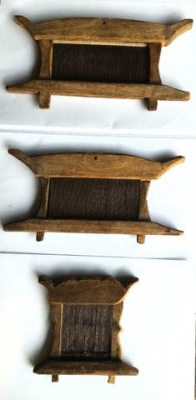 ฟืมทอผ้าตีนซิ่น ไม้เก่า ไม้โบราณ ชุดนี้เหมาะมากที่จะนำไปตกแต่งร้านค้า