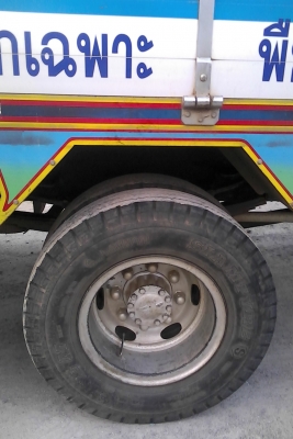 ขาย6ล้อร๊อคหัวนอกเครื่อง6HE195แรงดั้มเกษตรข้างปิเนียมรถสวยพร้อมใช้