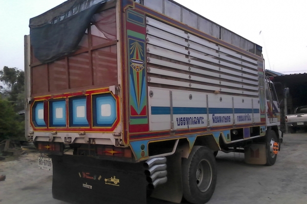 ขาย6ล้อร๊อคหัวนอกเครื่อง6HE195แรงดั้มเกษตรข้างปิเนียมรถสวยพร้อมใช้