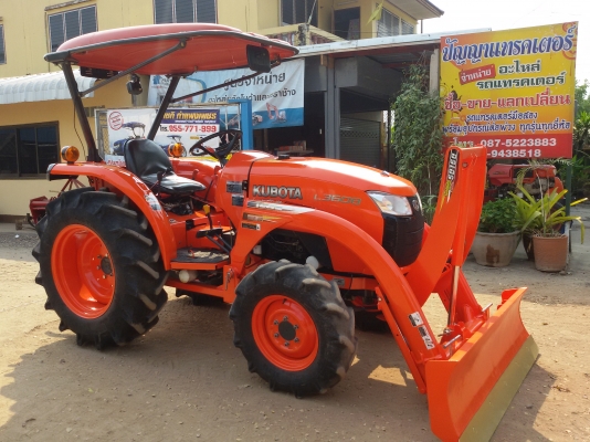ปัญญาแทรคเตอร์..จัดมาให้ครับ ด่วน!!!คูโบต้า L3608 พร้อมใบมีดคานบนSD160และโรตาลี่RX163สภาพพร้อมใช้