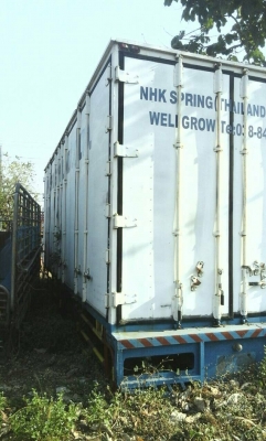 ตู้แห้ง10บาน ถอดจากอีซูซุเดก้า