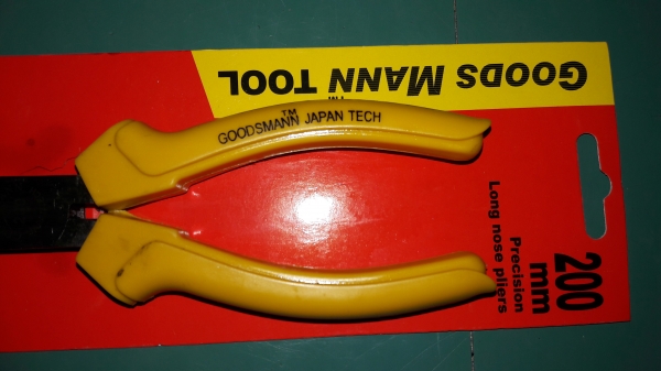ขายคีมปากแหลมGOODSMANN TOOLงานใหม่ขนาด200MM.