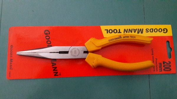 ขายคีมปากแหลมGOODSMANN TOOLงานใหม่ขนาด200MM.