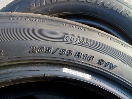205/55R16 BRIDGESTONE ECOPIA EP-200 ปี13 สวย หนานิ่ม วิ่งเงียบ ชุด 4 เส้น tel.081-427-3941 ไอดีไลน์  0814273941