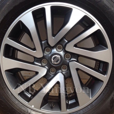 ล้อแม็ก Navara Np300 ขอบ18 พร้อมยาง 255-60-18 ปี14