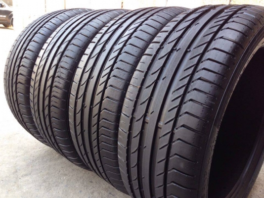 ยาง Continental 215-45-17 made in GERMANY ปี 15ครบชุด 4 เส้น 4000 ยางลงสนามรอบเดียวยางสวยๆไม่มีปะไม่บวมดอกเต็มๆยางเหลือเยอะวิ่งใด้อีกนานค่ะ