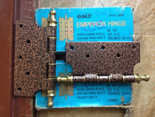 ขายบานพับประตูCOLTขนาด5"×5"งานเก่าเก็บแพ็ค2ตัว ตราม้าขนาดใหญ่ ขายบานพับประตูCOLTขนาด5"×5"งานเก่าเก็บแพ็ค2ตัว ตราม้าขนาดใหญ่