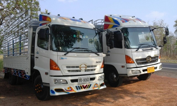 หกล้อ ฮีโน่ FC4J145แรง มี2คัน ปี47-49ช่วงยาว5.50ม สภาพดีสวยเดิมๆพร้อมใช้ ทะเบียนพร้อมโอน