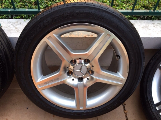 AMG ขอบ17" 5รู 112 พร้อมยางชุดละ 18,500บาท
