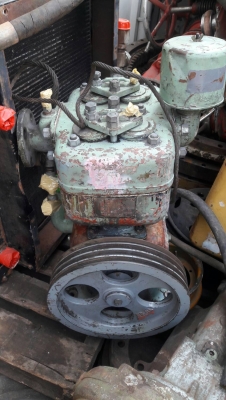 หัวปั้มลมใหญ่แรงดันสูง ใช้เป่าน้ำบาดาลได้ เป่าปูนได้