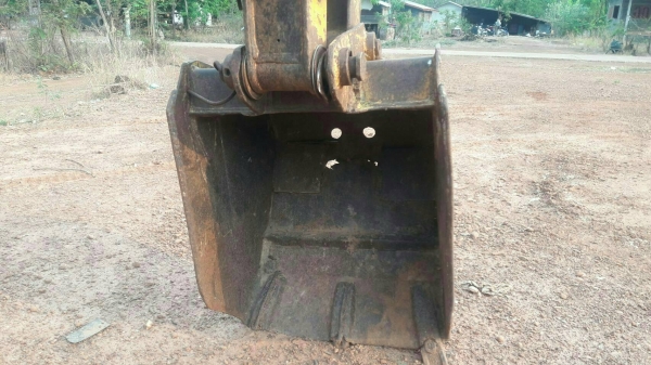 ขายรถแบคโฮ NISSAN N45 เครื่องอีซูซุ ปั๊มดี ช่วงล่างดี ราคา 115000