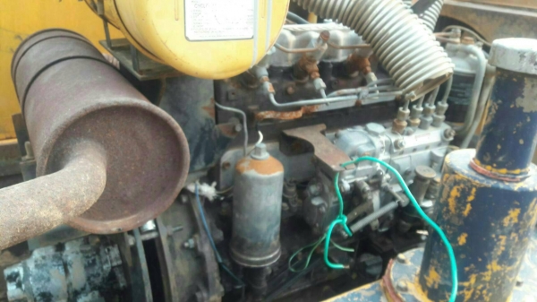 ขายรถแบคโฮ NISSAN N45 เครื่องอีซูซุ ปั๊มดี ช่วงล่างดี ราคา 115000