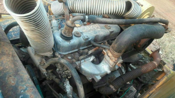 ขายรถแบคโฮ NISSAN N45 เครื่องอีซูซุ ปั๊มดี ช่วงล่างดี ราคา 115000