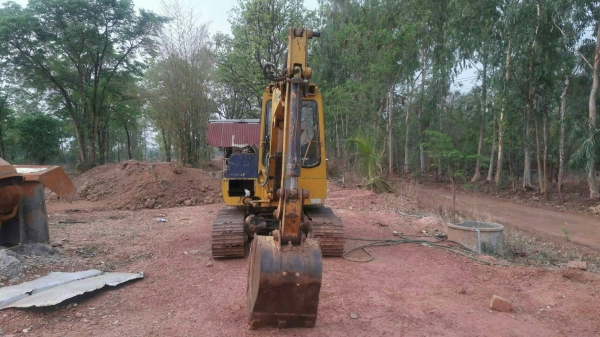 ขายรถแบคโฮ NISSAN N45 เครื่องอีซูซุ ปั๊มดี ช่วงล่างดี ราคา 115000